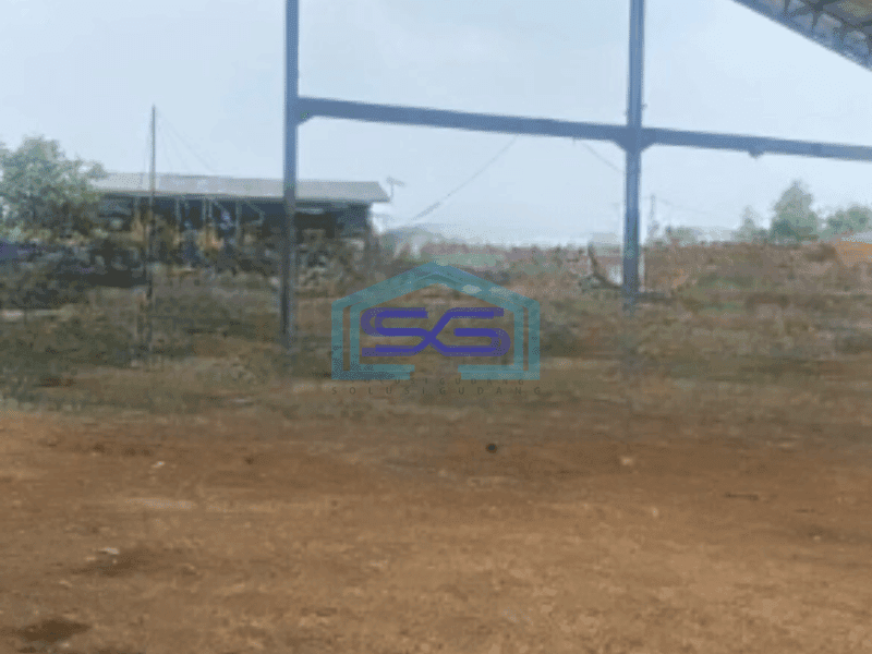 Disewakan Lahan Gudang Luas Tanah 1104 m² di Legok Tangerang Lokasi Strategis