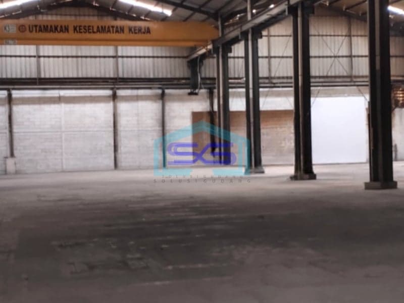 Disewakan Gudang Siap Pakai Batuceper Tangerang LB 2646m2 Bebas Banjir