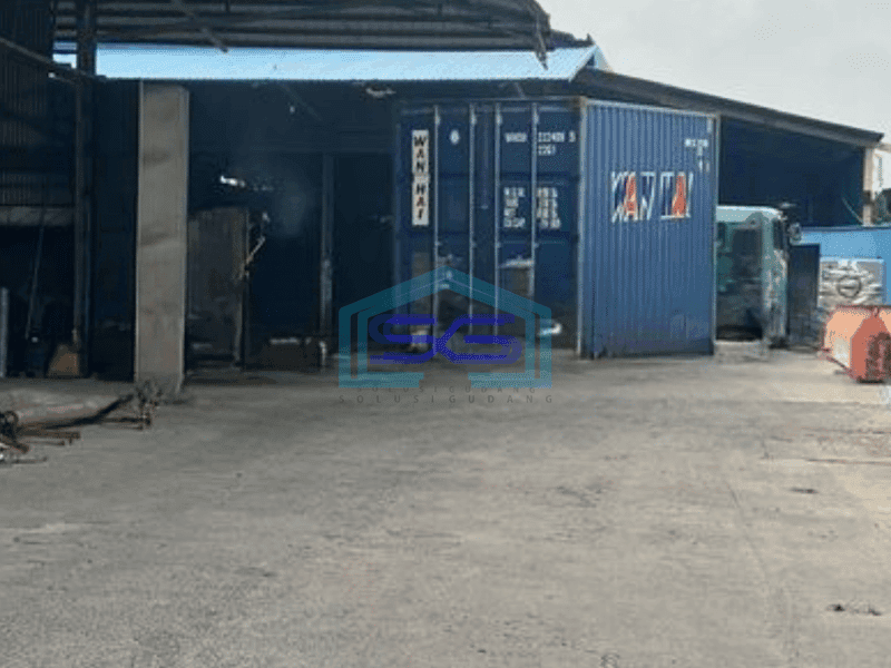 Dijual Cepat Gudang Luas Bangunan 9606 m² Ada Kantor di Jurumudi Tangerang