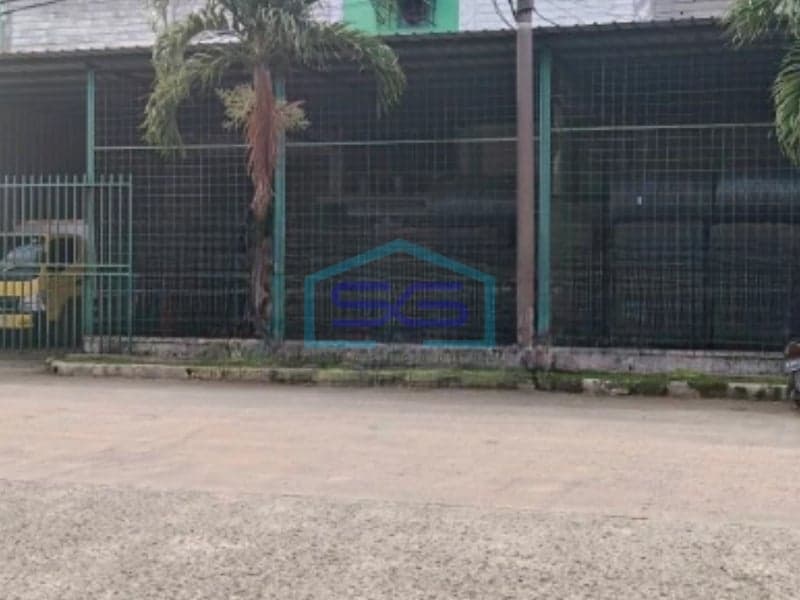 Factory Warehouse for Sale 864 sqm Building Area Flood-Free in Cikupa Tangerang Banten