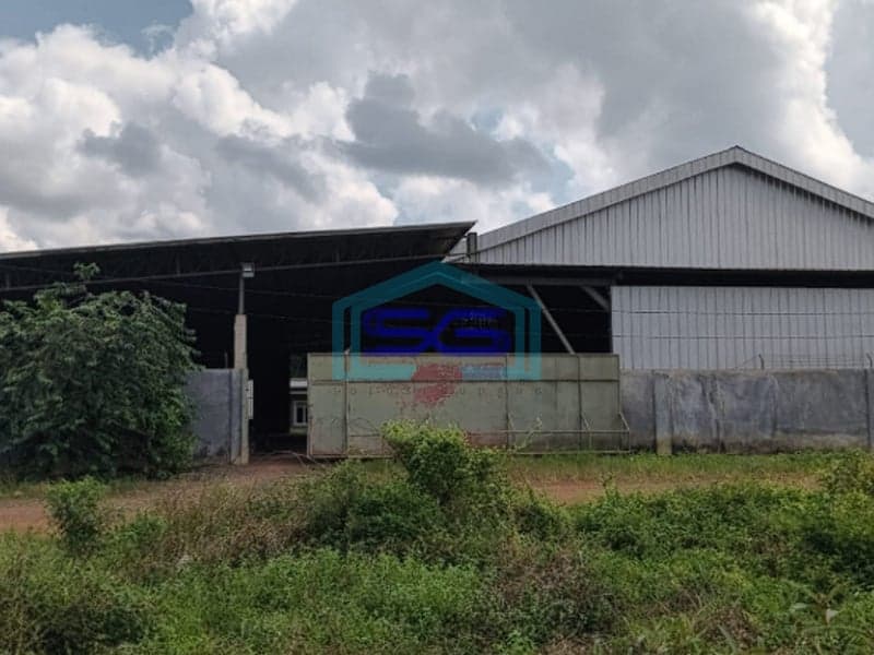Dijual Tanah Beserta Gudang dan Rumah Siap Pakai di Air Kumbang Banyuasin Sumatera Selatan