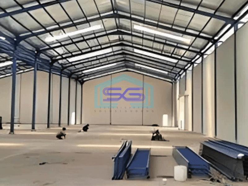 Disewa Gudang Baru 3 Unit LB 3322 M² Di Di Klapanunggal Bogor