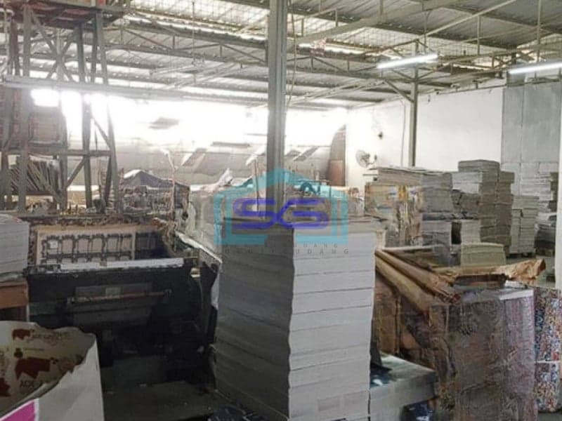 Dijual Gudang di Jakarta Barat Cocok Untuk Konveksi, Workshop di Cengkareng LT 1600m2