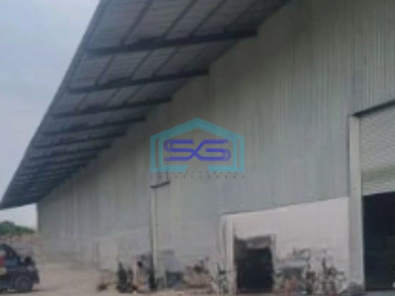 Disewakan Gudang Luas Bangunan 7200 m² Lokasi Bebas Banjir di Pakuhaji Tangerang