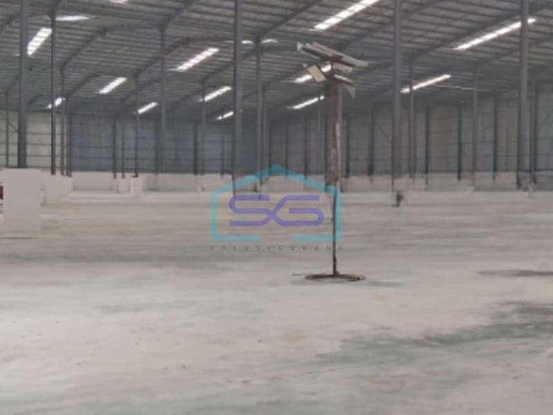 New Warehouse for Rent Land Area 22000 sqm Flood-Free Location in Sepatan Tangerang