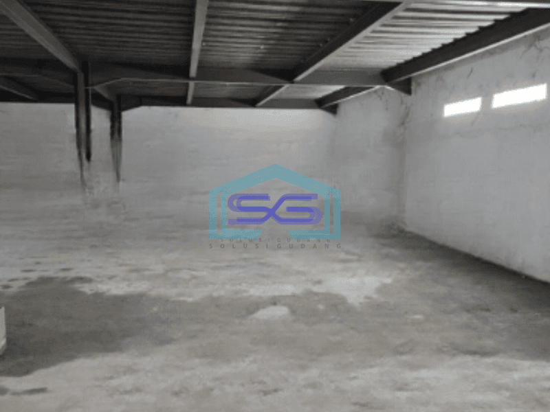 Dijual Gudang Luas Bangunan  985 m² di Benda Tangerang Lokasi Bebas Banjir