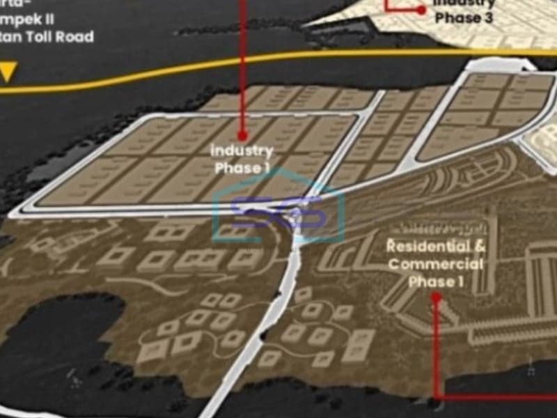 Dijual Tanah Industri Dalam Kawasan Industri Purwakarta, Jawa Barat LT 13410m2