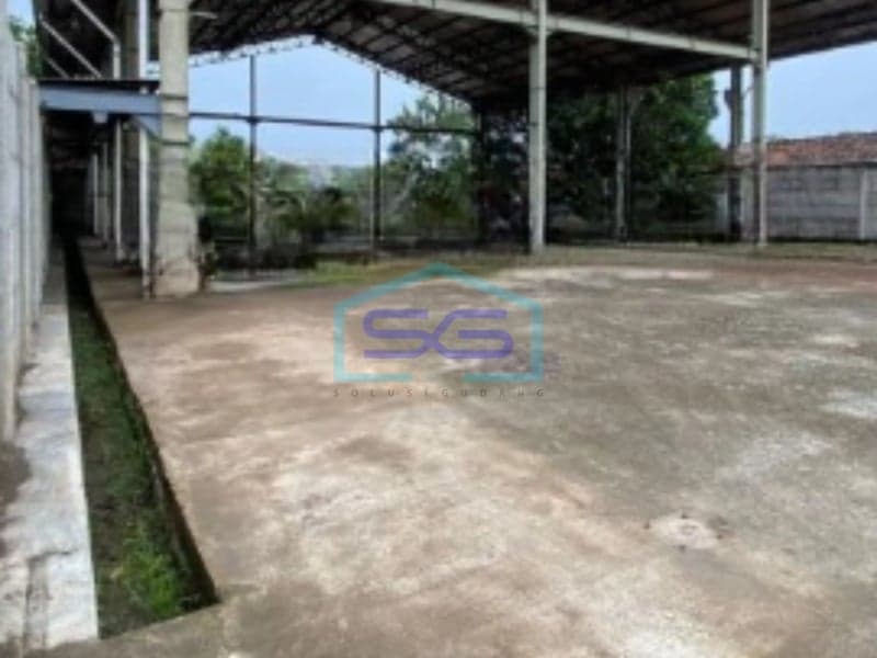 Dijual Gudang Luas Tanah 1104 m² Bebas Banjir Lokasi di Legok Tangerang Banten