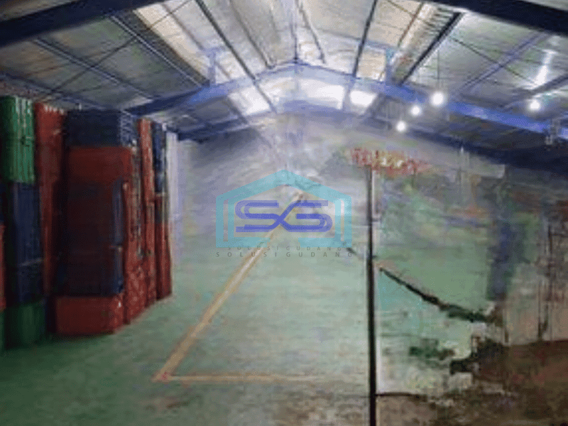 Dijual Gudang Ada Kantor Luas Bangunan  1100 m² di Dadap Tangerang