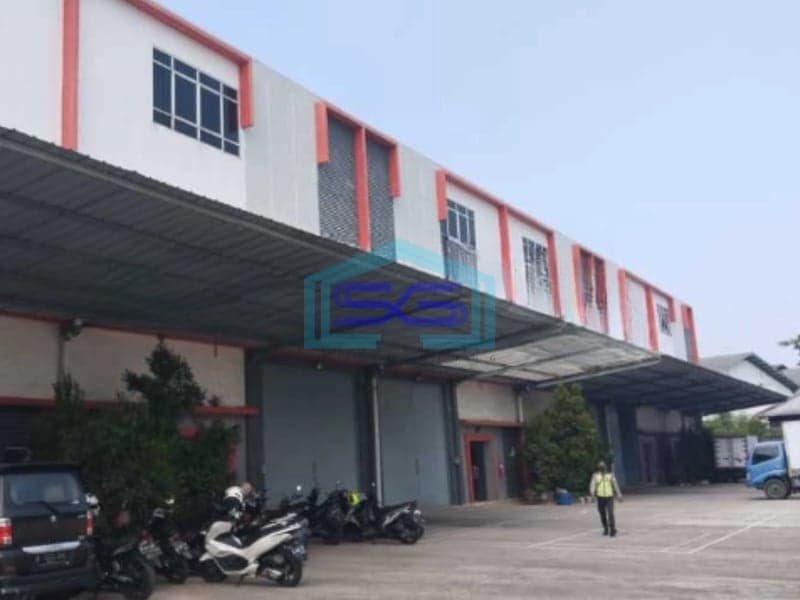 Dijual Gudang Ada Kantor Luas Tanah  5285 m² Lokasi di Jurumudi Tangerang