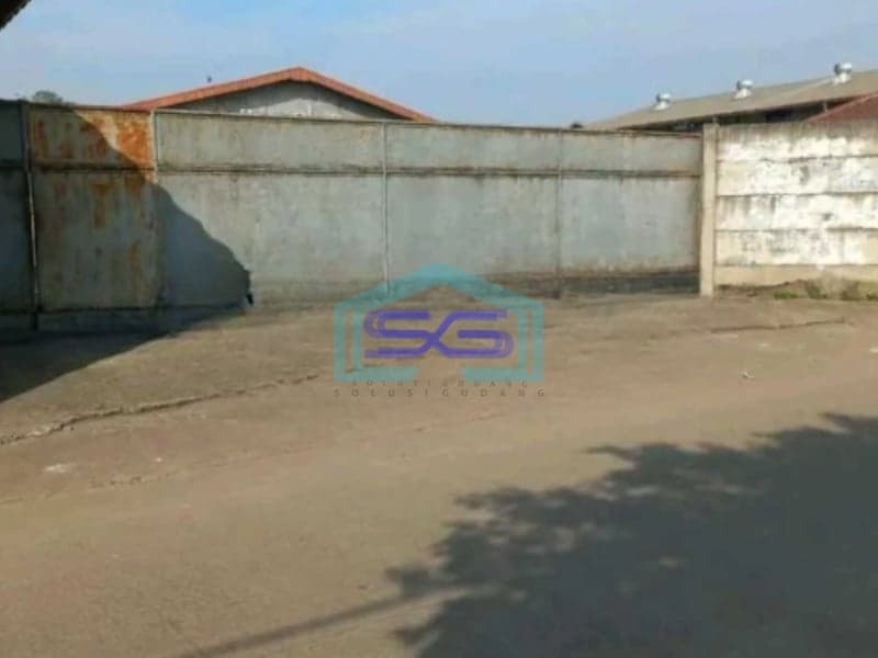 Dijual Gudang Luas Tanah  6000 m² Lokasi Bebas Banjir di Legok Tangerang