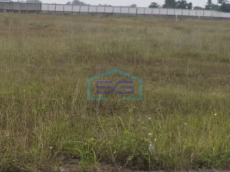 Dijual Tanah Luas 50000 m² Lokasi Bebas Banjir di Cikande Serang Banten