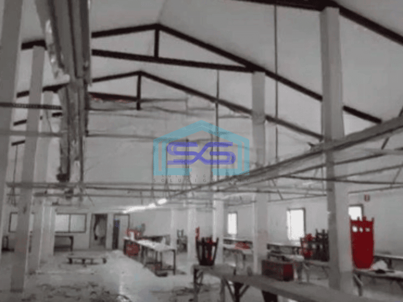 Dijual Gudang Ex Pabrik Lokasi Strategis di Bojong Sari Depok Luas Bangunan 1000 m²
