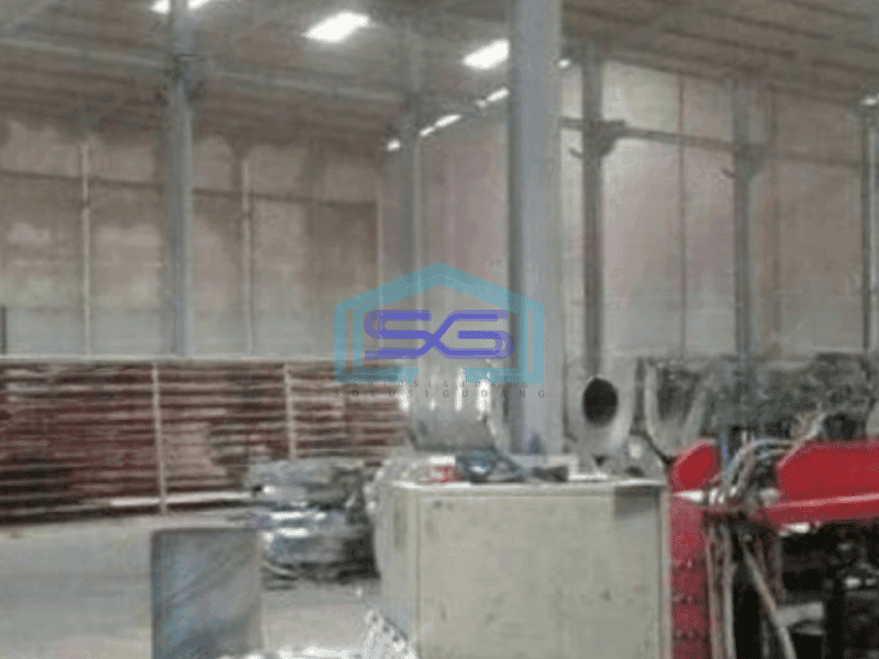 Dijual Gudang Ada Kantor Luas Bangunan  3000 m² di Margomulyo Surabaya