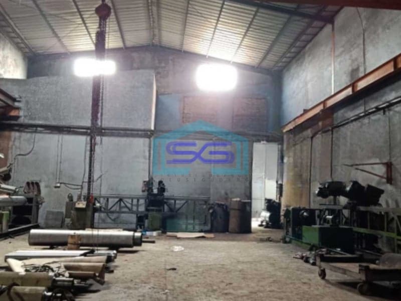 Dijual Gudang Murah Luas Bangunan  1500 m² Lokasi Teluk Naga Tangerang