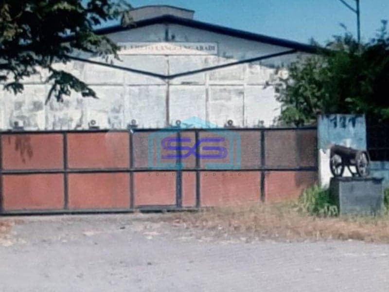 Dijual Gudang ex Pabrik di Sidoarjo Lokasi Strategis LT 25664m2
