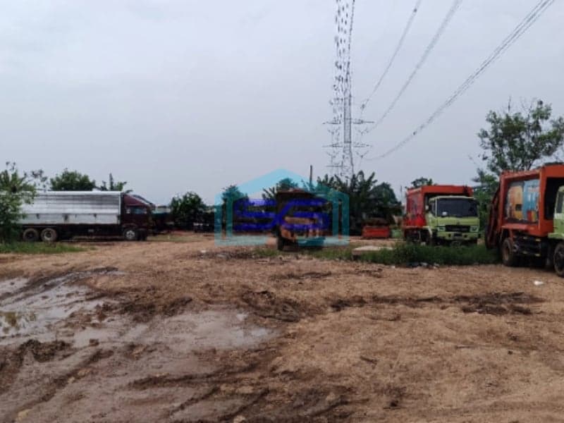 Dijual Tanah Kavling dan Rangka Gudang di Bantar Gebang Bekasi Luas Tanah 26110m2