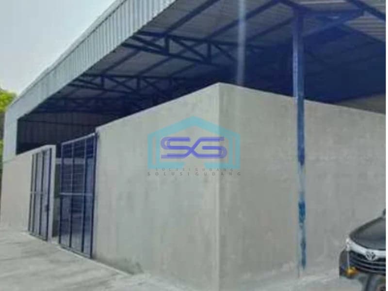 Disewakan Gudang Dan Kantor Super Murah Siap Pakai Di Tigaraksa Tangerang Luas Bangunan  1250 m²