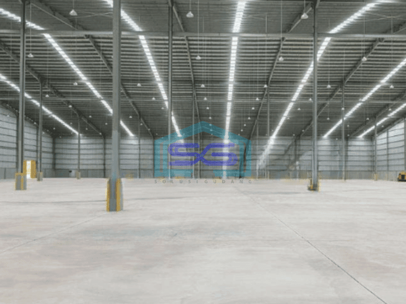Disewakan Gudang Ada Loading Dock Luas Tanah 13005 m² di Cikarang Bekasi