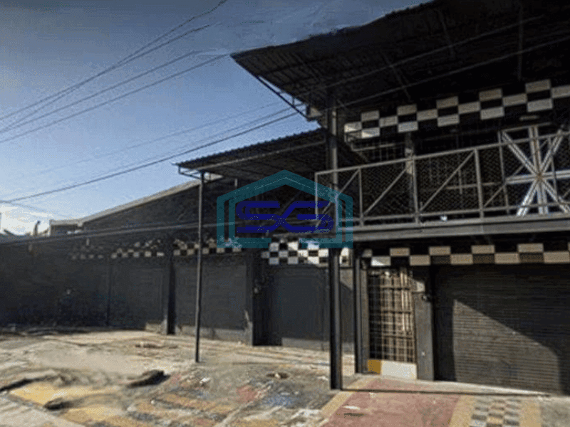 Disewakan Bangunan Ruang Usaha di Kota Sidoarjo Lokasi Strategis Luas 878m2