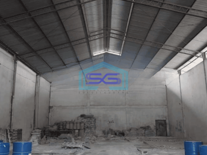 Disewakan Gudang Luas Tanah  1000 m² Akses Container 40 Feet di Kalideres Jakarta Barat