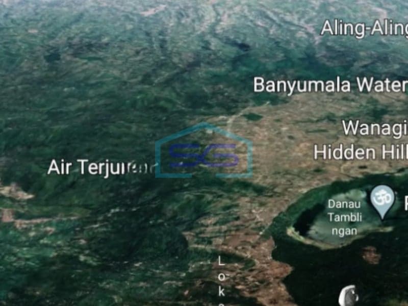 巴厘岛GesingPucuk山脚下土地出售 土地面积30,000平方米