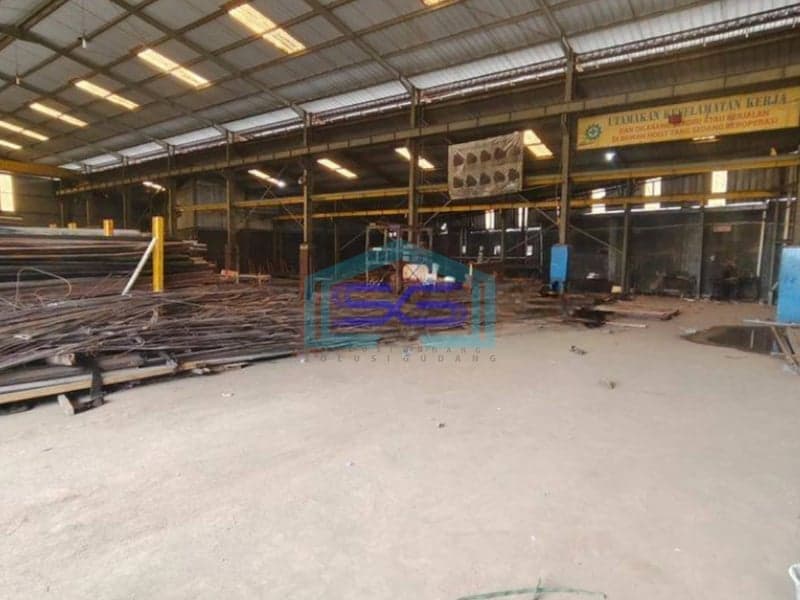 Disewakan Gudang Bisa Masuk Kontainer 40feet Kav Dpr Cipondoh Tangerang LT 2550m2
