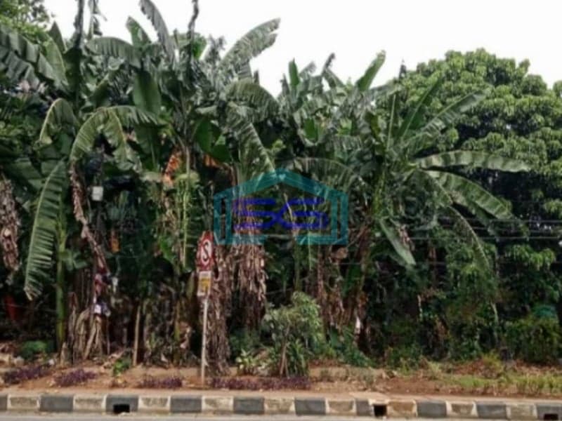 Dijual Tanah Pinggir Jalan Kavling Jalan Raya Komersil di Kalimalang Jakarta Timur LT 1318m2