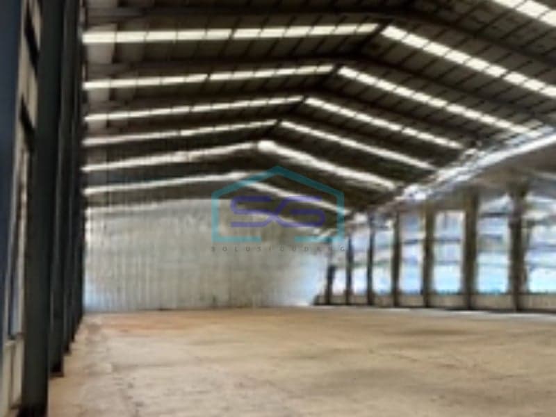 Warehouse for Rent Land Area 5000 sqm Flood-Free Location in Bekasi West Java Good Condition
