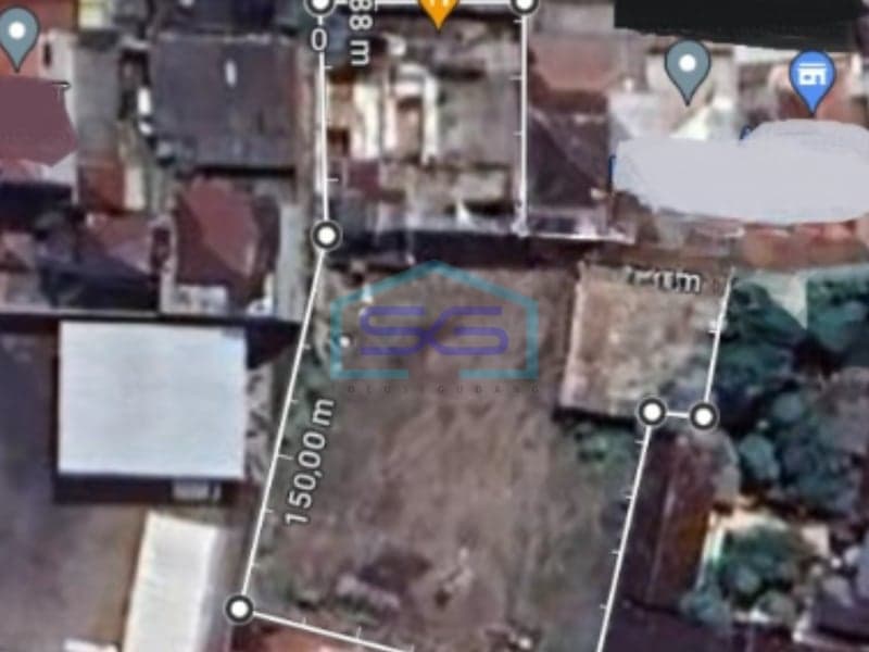 Dijual Tanah Komersial di Sleman Yogyakarta Luas Tanah 1657m2