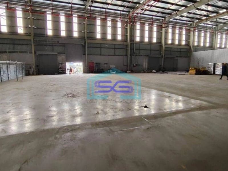 Disewakan Gudang Loading Dock Grade A di Manyar Maspion Gresik Bagus HGB