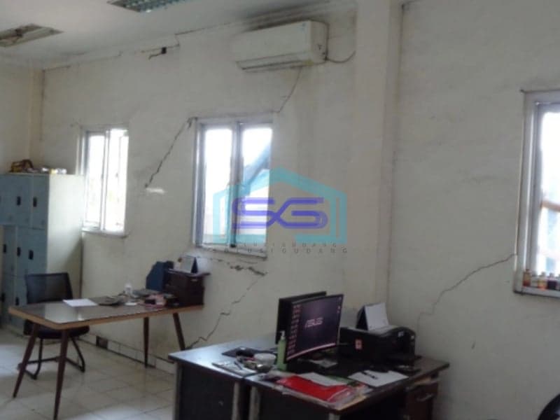 Dijual Gudang Lokasi Strategis Di Cikande Serang Luas Bangunan 4000m2