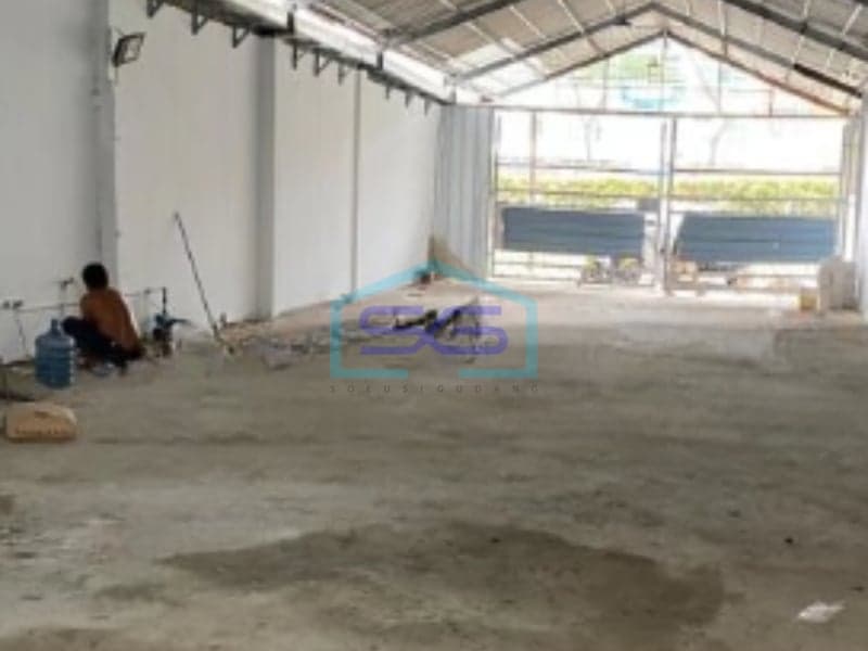 Dijual Gudang Lokasi Pinggir Jalan Serpong Tangerang Selatan Bebas Banjir