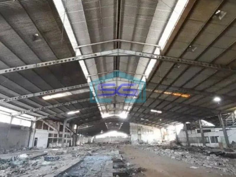 Dijual Gudang + Tanah Mainroad Luas Cocok Untuk Pergudangan di Cimindi Raya Cimahi LT 11757m2
