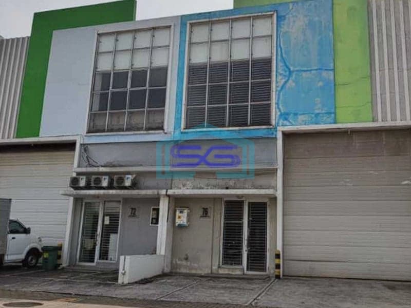 Disewakan Gudang Bizpark Jakarta Barat Bebas Banjir LB 300m2