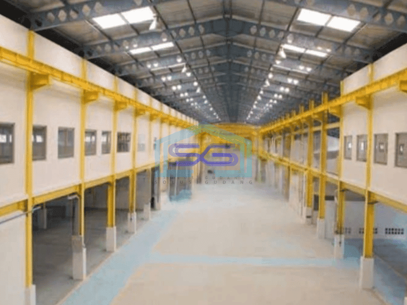 Dijual Gudang Ada Kantor Luas Bangunan 8000 m² di Panongan Tangerang