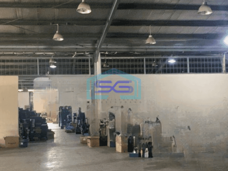 Dijual Gudang Turun Harga Ada Kantor Luas Bangunan  5806 m² di Daan Mogot Tangerang