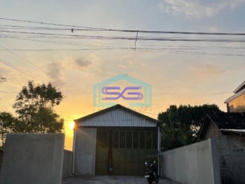Disewakan Gudang Bersih Strategis Siap Beroperasi Mlati Sleman Yogyakarta LB 360m2