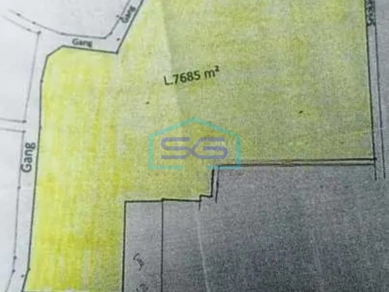 Dijual Tanah Luas 7991 m² di Cibeunying, Bandung Jawa Barat