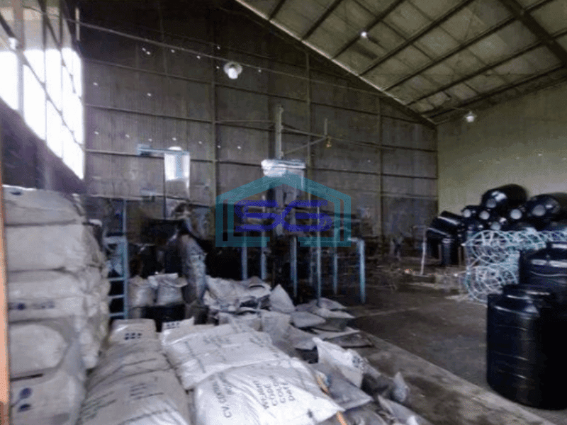 Dijual Gudang Luas Bangunan  1500 m² di Pinggir Jalan Raya Cicantayan Sukabumi