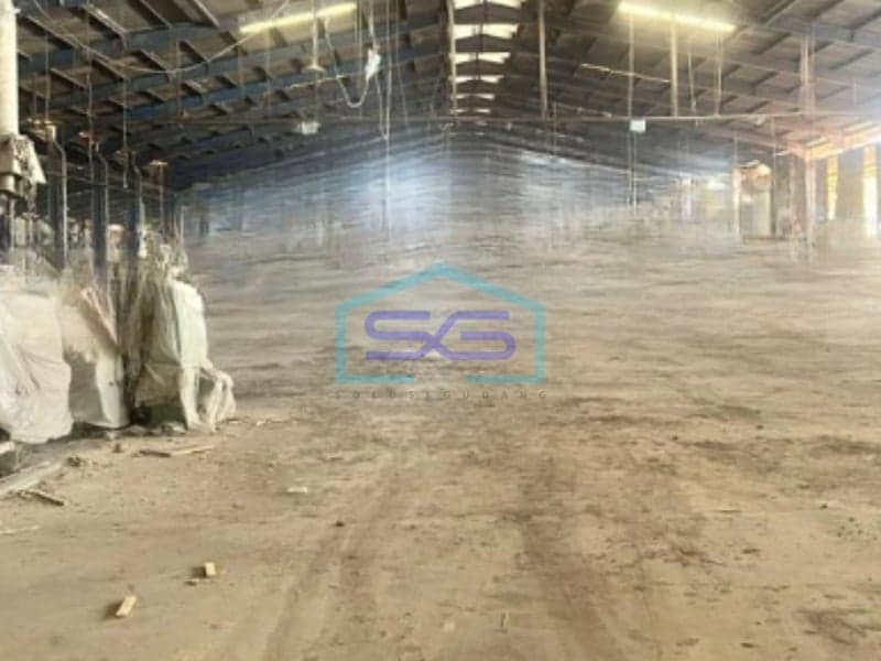 Disewakan Gudang Lokasi Strategis Luas Tanah 40000 m² Bebas Banjir di Serang Banten