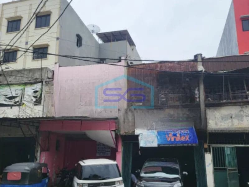 Disewakan Ruko Gandeng Murah Plus Gudang di Jembatan Besi, Jakarta Barat LB 400 m2