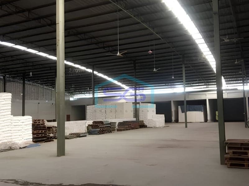 Disewakan Gudang Pinggir Jalan Raya Utama Balaraja Barat, Tangerang LB 3710m2