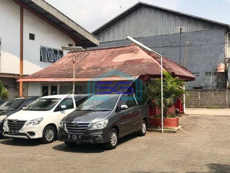Dijual Gudang Ex Pabrik Bebas Banjir di Cibitung Bekasi LT 4439m2