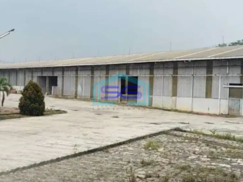 Dijual Cepat Tanah Dan Bangunan Pabrik Di Gunung Putri Bogor Luas Tanah 18605m2
