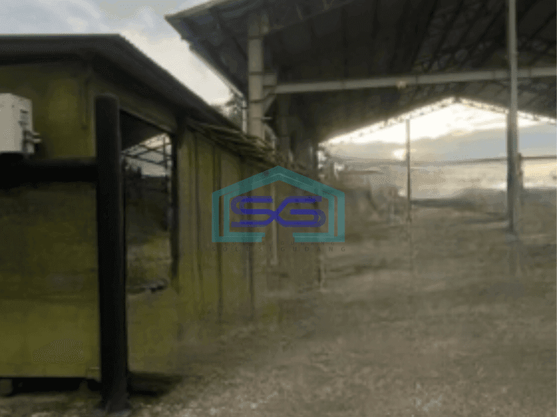 Dijual Tanah Lahan Gudang Lokasi Strategis di Legok Tangerang Luas Bangunan  650 m²