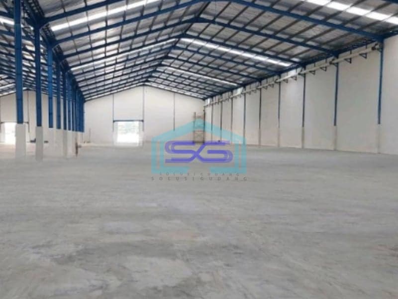 Disewakan Gudang Lokasi Siap Huni Bebas Banjir di Krian Sidoarjo Luas Bangunan  6912 m²