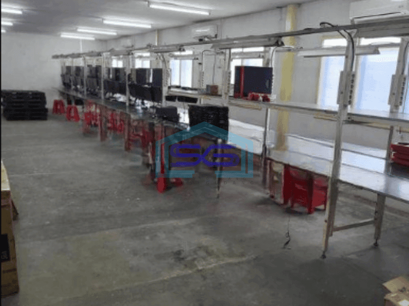 Disewakan Gudang Luas Bangunan  1350 m² Siap Huni Bebas Banjir di Parung Panjang Bogor