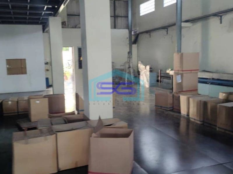 Dijual Gudang ex Pabrik Plastik di Tambak Aji Daerah Semarang LT 1050m2