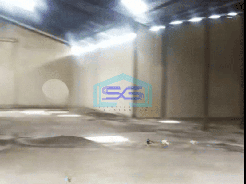Disewakan Gudang Pusat kota Sukabumi Area Parkir Luas LT 1000m2